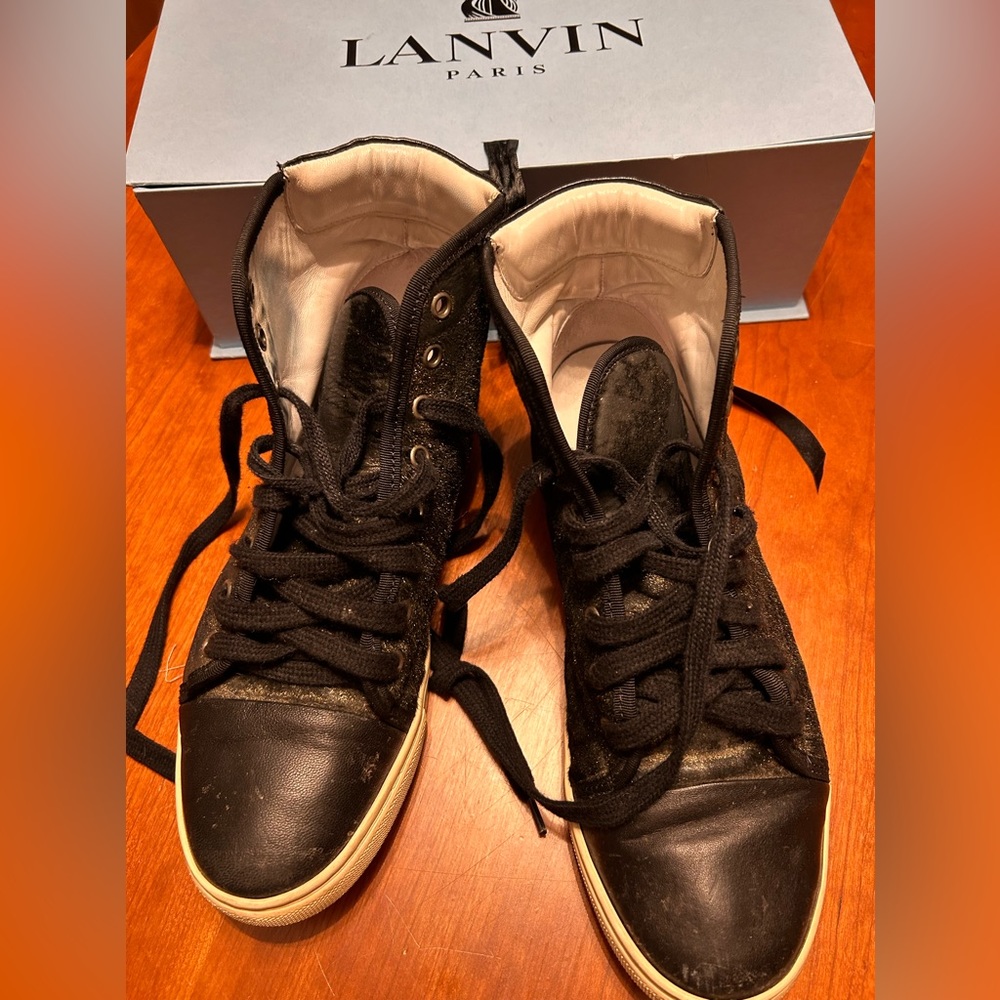 Lanvin high top shoes